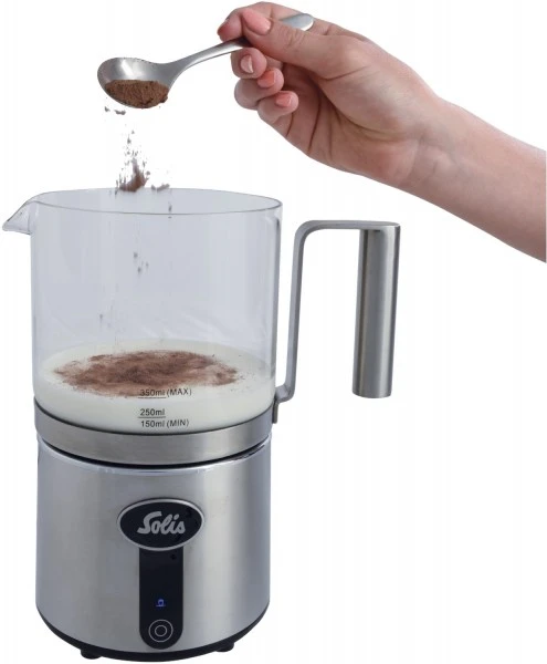 Solis Cremalatte Typ 869 Milchaufschäumer Edelstahl/Glas 6 Solis Cremalatte Typ 869 Milchaufschäumer Edelstahl/Glas – Bild 6