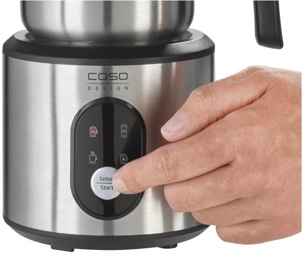 Caso Crema & Choco Milchaufschäumer Edelstahl 2 Caso Crema & Choco Milchaufschäumer Edelstahl – Bild 2