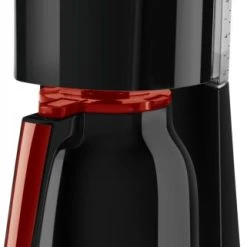 Melitta 1017-10 Enjoy Therm Kaffeeautomat Mit Thermokanne Schwarz/rot