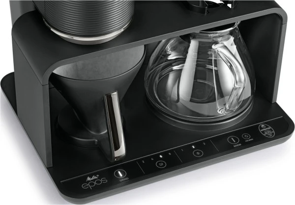 Melitta EPOS 1024-01 Kaffeeautomat Schwarz/silber 5 Melitta EPOS 1024-01 Kaffeeautomat Schwarz/silber – Bild 5