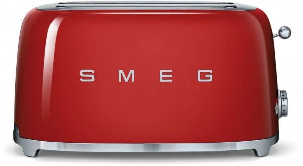 Smeg TSF 02 RDEU Doppelschlitz-Toaster Rot 1 Smeg TSF 02 RDEU Doppelschlitz-Toaster Rot