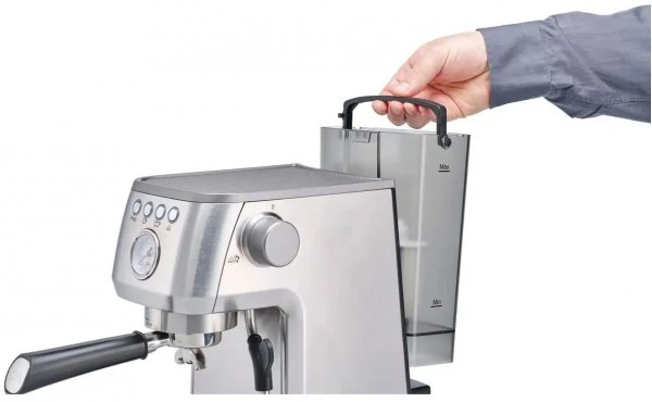 Solis Barista Perfetta Plus Type 1170 V2 Siebträgermaschine Silber 3 Solis Barista Perfetta Plus Type 1170 V2 Siebträgermaschine Silber – Bild 3