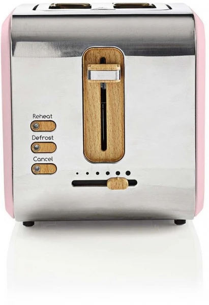 Nedis KABT510EPK Kompakt-Toaster Rosa 6 Nedis KABT510EPK Kompakt-Toaster Rosa – Bild 6