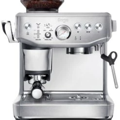 Sage The Barista Express Impress Siebträgermaschine Brushed Stainless Steel