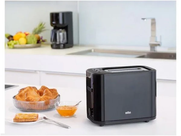 Braun HT 3010 BK Toaster Schwarz 3 Braun HT 3010 BK Toaster Schwarz – Bild 3