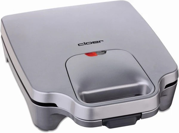 Cloer 6269 Sandwichmaker Silber 3 Cloer 6269 Sandwichmaker Silber – Bild 3