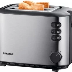 Severin AT 2514 Kompakt-Toaster Edelstahl