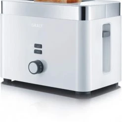 Graef TO 61 EU Kompakt-Toaster Weiß