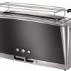 Russell Hobbs Luna Langschlitz Langschlitz-Toaster Moonlight Grau