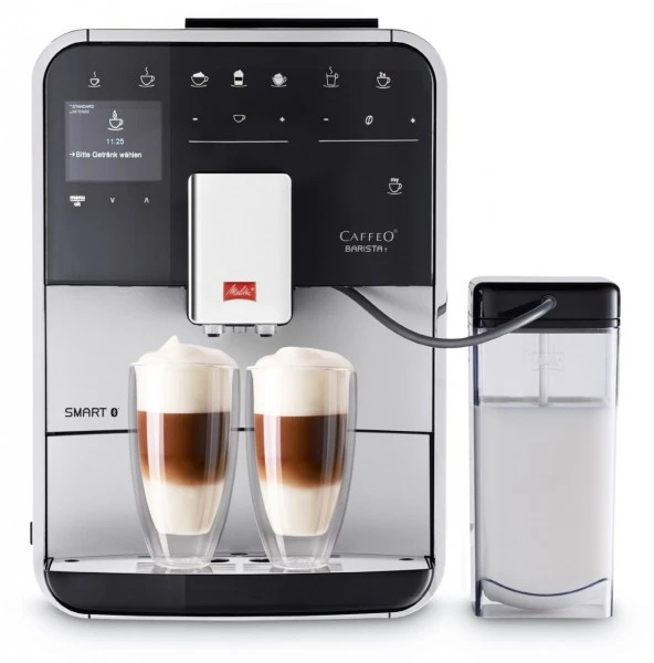 Melitta F83/0-101 Caffeo Barista T Smart Kaffee-Vollautomat Silber/schwarz 1 Melitta F83/0-101 Caffeo Barista T Smart Kaffee-Vollautomat Silber/schwarz