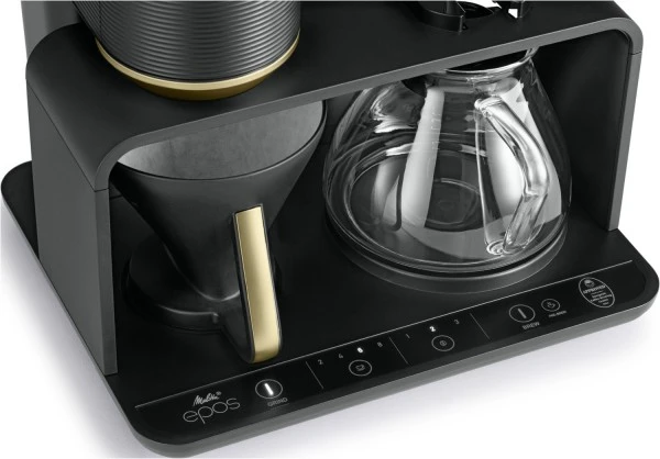 Melitta EPOS 1024-02 Kaffeeautomat Schwarz/gold 5 Melitta EPOS 1024-02 Kaffeeautomat Schwarz/gold – Bild 5