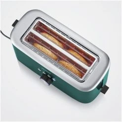 Severin AT 9267 Langschlitz-Toaster Matt-grün/edelstahl -SEVERIN-Store 2f4811d7 7816 490f b7c4 47a5524db552 600x600