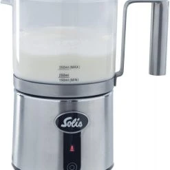 Solis Cremalatte Typ 869 Milchaufschäumer Edelstahl/Glas