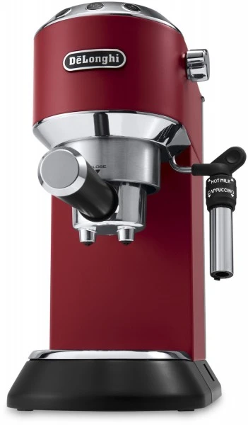 DeLonghi EC 685.R Dedica Style Siebträgermaschine Rot Matt 6 DeLonghi EC 685.R Dedica Style Siebträgermaschine Rot Matt – Bild 6