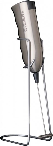 Gastroback Latte Max Milchaufschäumer Silber