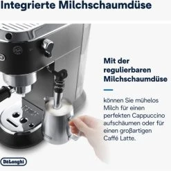 DeLonghi EC 685.BK Dedica Style Siebträgermaschine Schwarz Matt -SEVERIN-Store 365367b4 ad22 4c71 9c1e 17f8124cb693 600x600