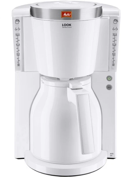 Melitta Look Therm Selection 1011-11 Kaffeeautomat Mit Thermokanne Weiß 3 Melitta Look Therm Selection 1011-11 Kaffeeautomat Mit Thermokanne Weiß – Bild 3