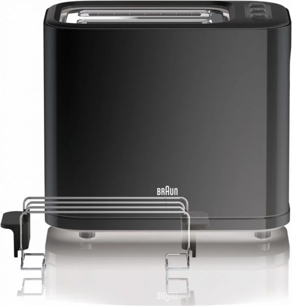 Braun HT 3010 BK Toaster Schwarz 4 Braun HT 3010 BK Toaster Schwarz – Bild 4