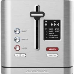 Gastroback Design Toaster Digital 2S Edelstahl