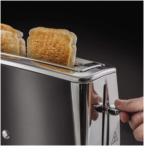 Russell Hobbs Luna Langschlitz Langschlitz-Toaster Moonlight Grau 5 Russell Hobbs Luna Langschlitz Langschlitz-Toaster Moonlight Grau – Bild 5