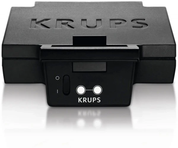 Krups FDK 452 Sandwichtoaster Schwarz Matt 1 Krups FDK 452 Sandwichtoaster Schwarz Matt