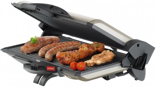 Steba PG 4.4 EC Inkl. Burger-Presse Kontaktgrill Champagner-metallic 6 Steba PG 4.4 EC Inkl. Burger-Presse Kontaktgrill Champagner-metallic – Bild 6