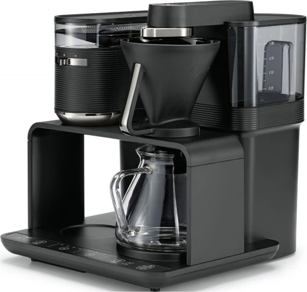 Melitta EPOS 1024-01 Kaffeeautomat Schwarz/silber 2 Melitta EPOS 1024-01 Kaffeeautomat Schwarz/silber – Bild 2