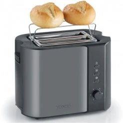 Severin AT 9541 Limited Edition Kompakt-Toaster Grau-metallic/schwarz -SEVERIN-Store 5b6e5705 bd30 44d3 b4a0 baf40ee5bb28 600x600