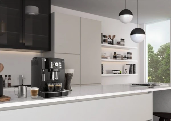 DeLonghi ECAM 21.117.B Magnifica S Kaffee-Vollautomat Schwarz 3 DeLonghi ECAM 21.117.B Magnifica S Kaffee-Vollautomat Schwarz – Bild 3