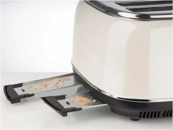 Korona Toaster Retro 21676 Creme 4 Korona Toaster Retro 21676 Creme – Bild 4