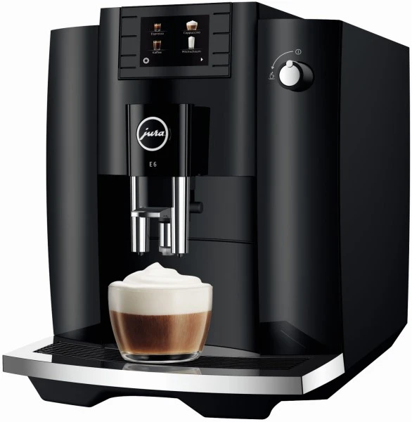 JURA E6 Kaffee-Vollautomat Piano Black (EC) 3 JURA E6 Kaffee-Vollautomat Piano Black (EC) – Bild 3