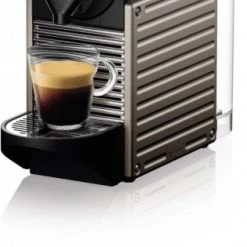 Krups XN304T Nespresso Pixie Kapsel-Automat Titan