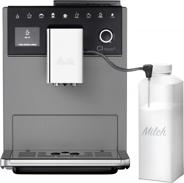 Melitta F 630-103 CI Touch Plus Kaffee-Vollautomat Anthrazit 1 Melitta F 630-103 CI Touch Plus Kaffee-Vollautomat Anthrazit