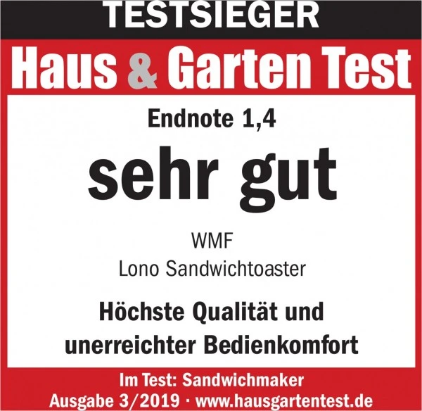 WMF LONO Sandwich Toaste Cromargan Matt 6 WMF LONO Sandwich Toaste Cromargan Matt – Bild 6