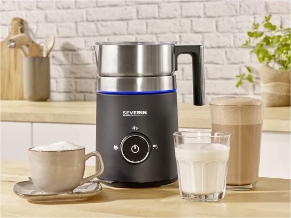 Severin SM 3585 Milchaufschäumer Edelstahl/schwarz 4 Severin SM 3585 Milchaufschäumer Edelstahl/schwarz – Bild 4