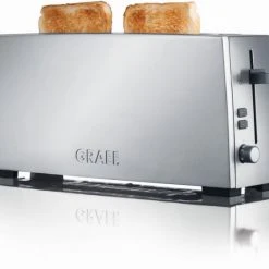 Graef TO 90 Langschlitz-Toaster Aluminium/edelstahl