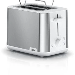 Braun HT 1510 WH Kompakt-Toaster Weiß
