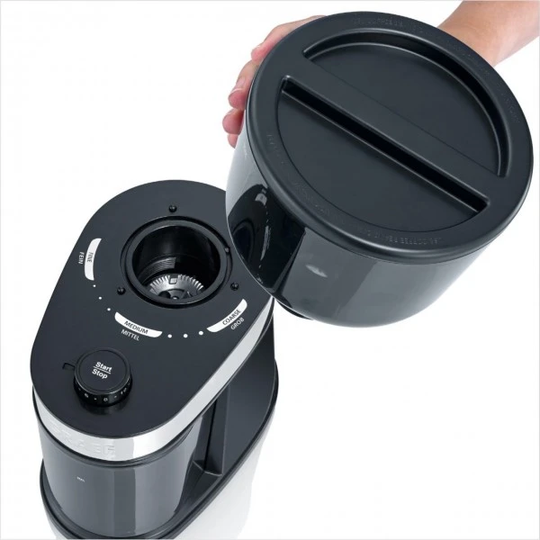 Graef ES 402 Salita + CM 202 Siebträgermaschine + Kaffeemühle Schwarz 3 Graef ES 402 Salita + CM 202 Siebträgermaschine + Kaffeemühle Schwarz – Bild 3