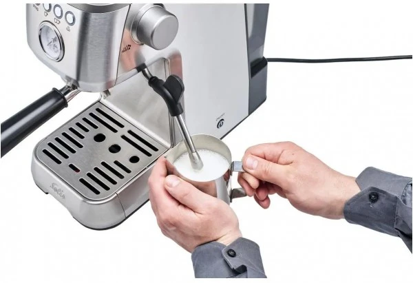 Solis Barista Perfetta Plus Type 1170 V2 Siebträgermaschine Silber 5 Solis Barista Perfetta Plus Type 1170 V2 Siebträgermaschine Silber – Bild 5