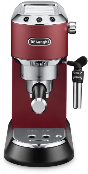 DeLonghi EC 685.R Dedica Style Siebträgermaschine Rot Matt 5 DeLonghi EC 685.R Dedica Style Siebträgermaschine Rot Matt – Bild 5