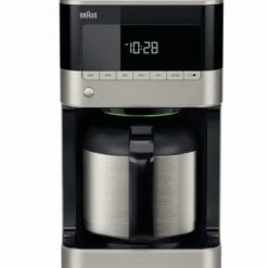Braun KF 7125 PurAroma 7 Kaffeeautomat Mit Timer Edelstahl/schwarz