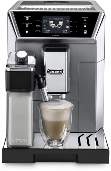 DeLonghi ECAM 556.75.MS PrimaDonna Class Kaffee-Vollautomat Silber 2 DeLonghi ECAM 556.75.MS PrimaDonna Class Kaffee-Vollautomat Silber – Bild 2