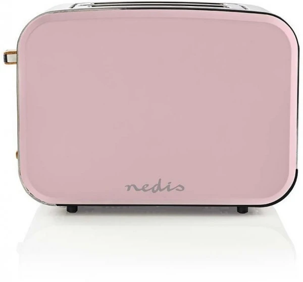 Nedis KABT510EPK Kompakt-Toaster Rosa 5 Nedis KABT510EPK Kompakt-Toaster Rosa – Bild 5