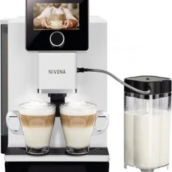 Nivona CafeRomatica NICR 965 Kaffee-Vollautomat White Line/chrom