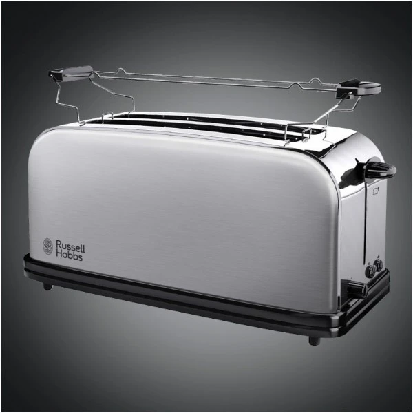 Russell Hobbs Adventure 2Schlitz Toaster Langschlitz-Toaster Edelstahl/schwarz 4 Russell Hobbs Adventure 2Schlitz Toaster Langschlitz-Toaster Edelstahl/schwarz – Bild 4
