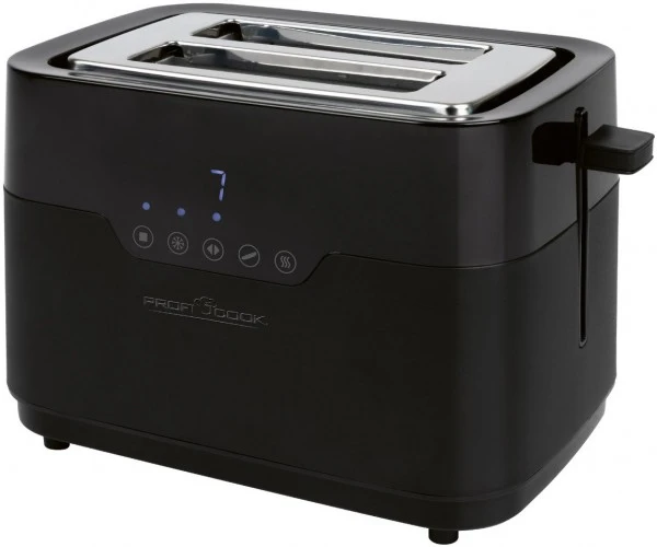 ProfiCook PC-TA 1244 Kompakt-Toaster Edelstahl/schwarz 2 ProfiCook PC-TA 1244 Kompakt-Toaster Edelstahl/schwarz – Bild 2