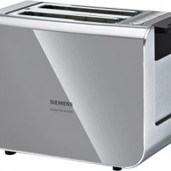 Siemens TT86105 Doppelschlitz-Toaster Urban Grey/schwarz