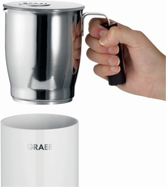 Graef MS 701 Milchaufschäumer Weiß 4 Graef MS 701 Milchaufschäumer Weiß – Bild 4
