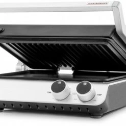 Gastroback Design BBQ Pro Kontaktgrill Edelstahl/schwarz