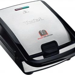 Tefal SW854D Sandwichtoaster Edelstahl/schwarz